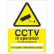 CCTV In Operation For The Purpose Of Sign