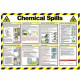 Chemical Spills Laminated Poster
