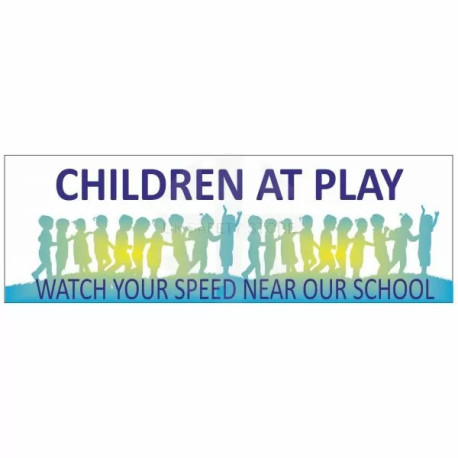 Children At Play School Banner
