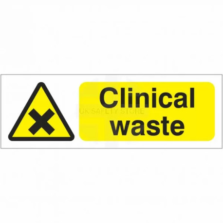 Clinical Waste Sign