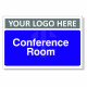 Conference Room Custom Logo Door Sign