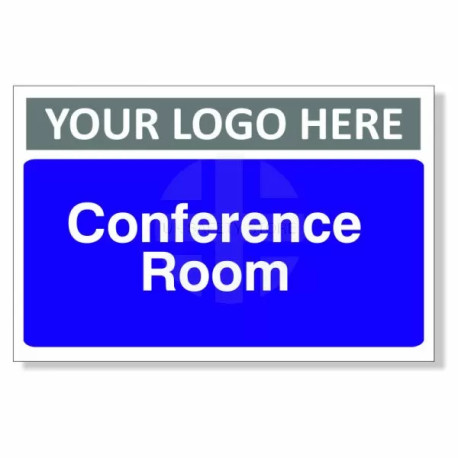 Conference Room Custom Logo Door Sign