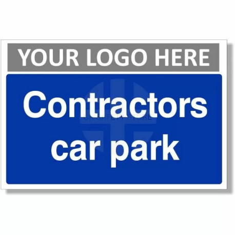 Contractors Car Park Sign
