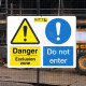 Correx Site Demolition Sign Board