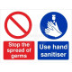 Covid Wash &amp; Sanitise Hands Sign Pack (create your own)