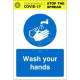 Covid Wash &amp; Sanitise Hands Sign Pack (create your own)