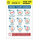 Covid Wash &amp; Sanitise Hands Sign Pack (create your own)