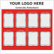 Custom Community Noticeboard Sign Complete With Snap Frame 1200mm x 1200mm