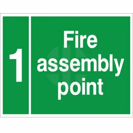 Custom Fire Assembly Point Sign