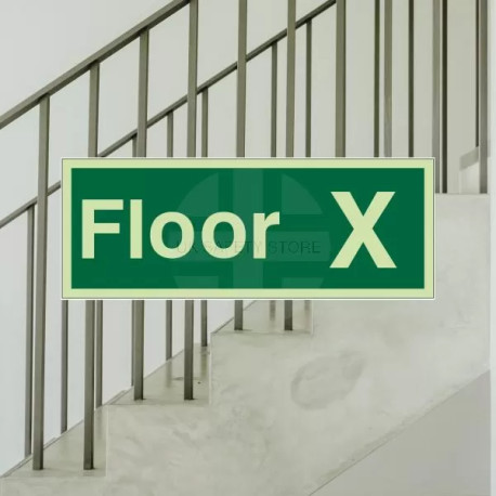 Custom Floor Level Identification Signs