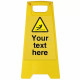 Custom Freestanding A-Board Sign