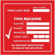 Custom Plant Machine Sticker