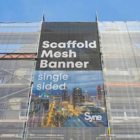 Custom Printed Mesh Banners
