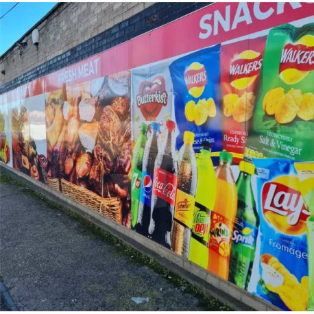 Custom Retail Dibond Composite Sign Printing