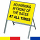 Custom Road Traffic Reflective Metal Sign