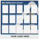 Custom Site Safety Notice Board Sign 1200mm x 1200mm
