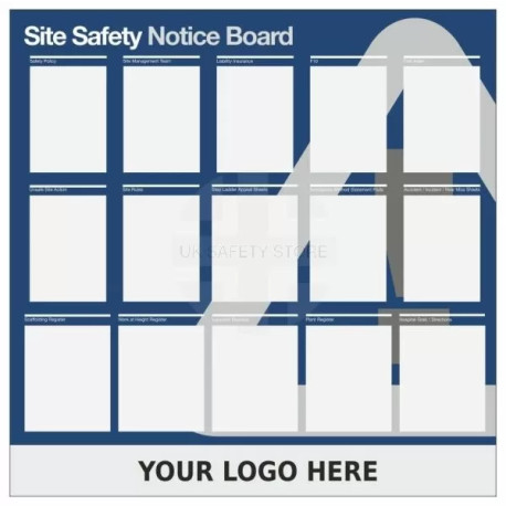 Custom Site Safety Notice Board Sign 1200mm x 1200mm