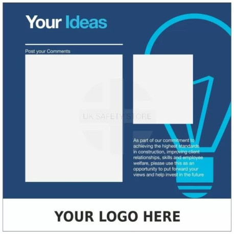 Custom Your Ideas Sign 900mm x 1200mm