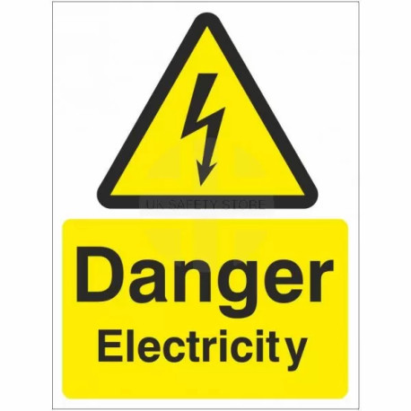 Danger Electricity Warning Sign
