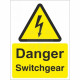 Danger Switchgear Safety Sign