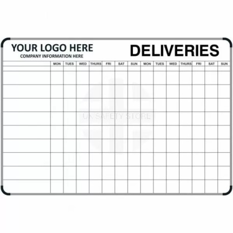 Deliveries Notice Board