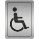 Disabled Toilets (Symbol) Aluminium Door Sign