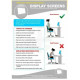 Display screens 420w x 595h  health and safety poster