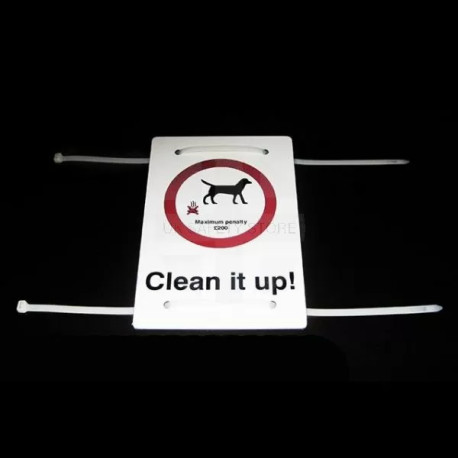 Dog Fouling Penalty £500 sign