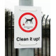 Dog Fouling Penalty £500 sign