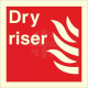 Dry Riser Sign