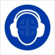 Ear Protection Sign