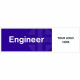 Engineer Door Sign