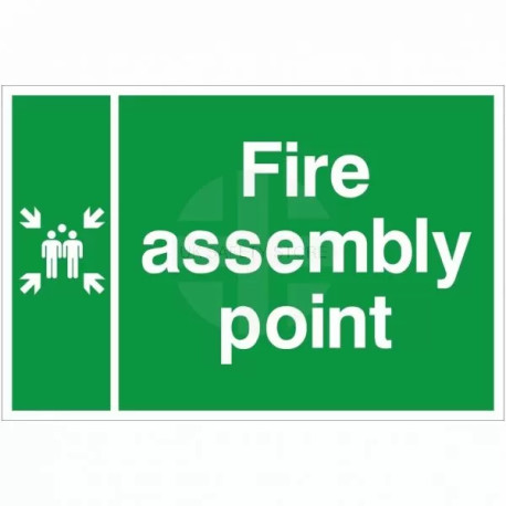 Fire Assembly Muster Point Sign