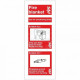 Fire Blanket Fire I.D Sign 80x200