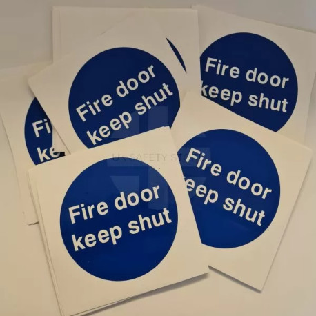 Fire Door Keep Shut - Pack Of 30