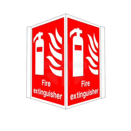 Fire Extinguisher Projecting Sign