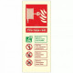 Fire Hose Reel Fire I.D Sign 80x200