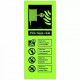 Fire Hose Reel Fire I.D Sign 80x200