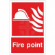 Fire Point Sign