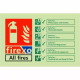 FIREXO Fire Extinguisher Identification Sign