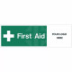 First Aid Door Sign