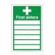 First Aiders Sign