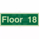 Floor 18 - Floor Level Identification Sign