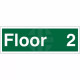 Floor 2 - Floor Level Identification Sign