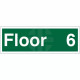 Floor 6 - Floor Level Identification Sign