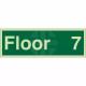 Floor 7 - Floor Level Identification Sign