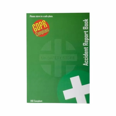 GDPR First Aid Accident Record Book