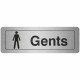 Gents Aluminium Door Sign
