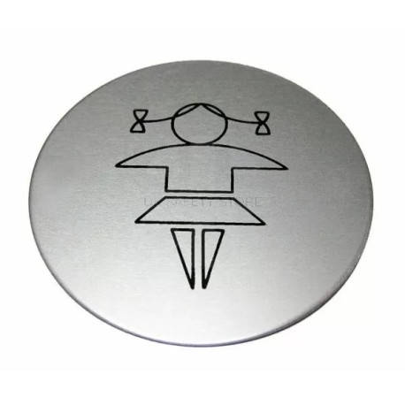 Girls Toilet Aluminium Sign