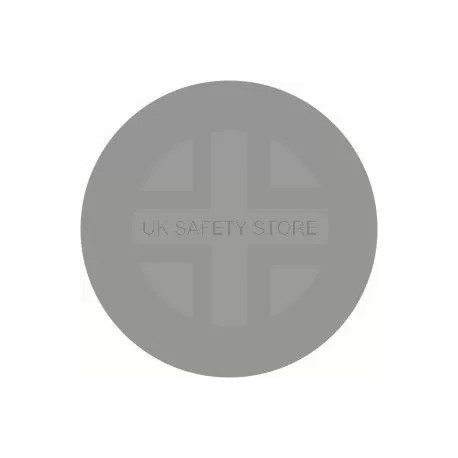 Glass Safety Circle Sign 100W mm x 100Hmm